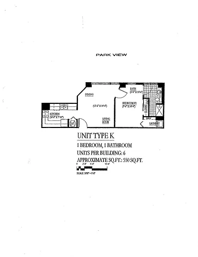 Floor plan Floorplan K