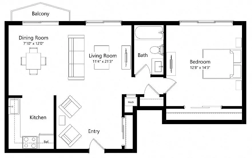 Floor plan A3-P