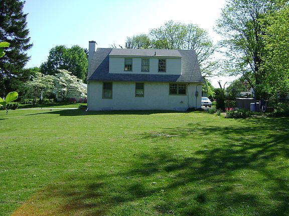 Back of house from the spacious back yard.