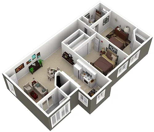 Floor plan 2X1
