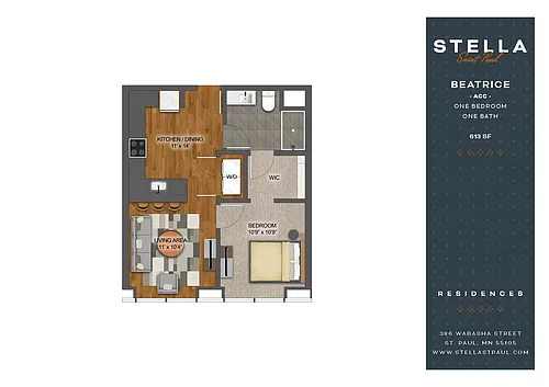 Floor plan Beatrice | ACC