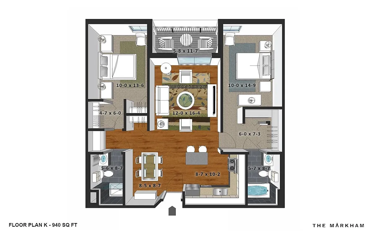 Floor plan Floor Plan K