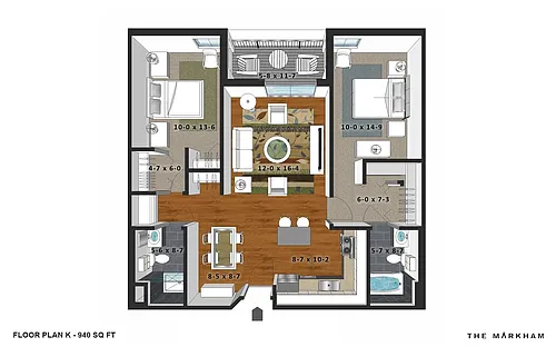 Floor plan Floor Plan K