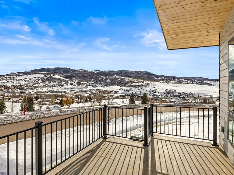 View of Emerald Mountain from Upper Level Deck