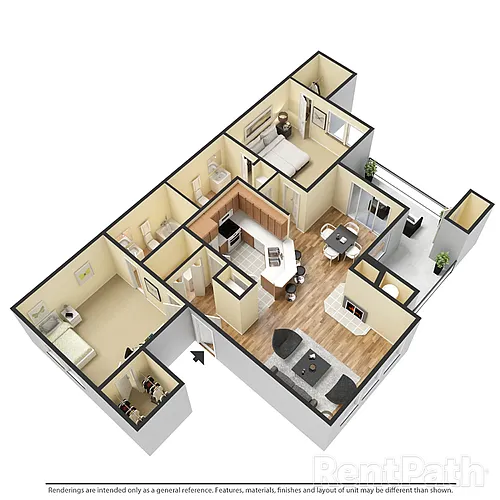 Floor plan B3
