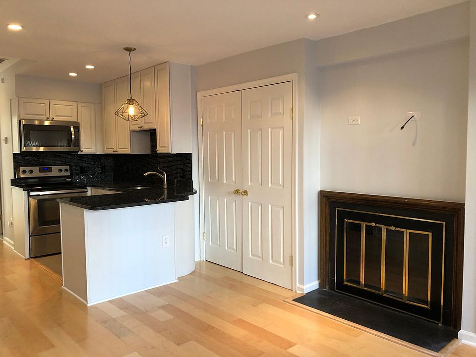 kitchen and living room