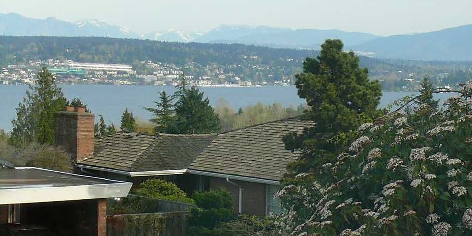 View to southeast