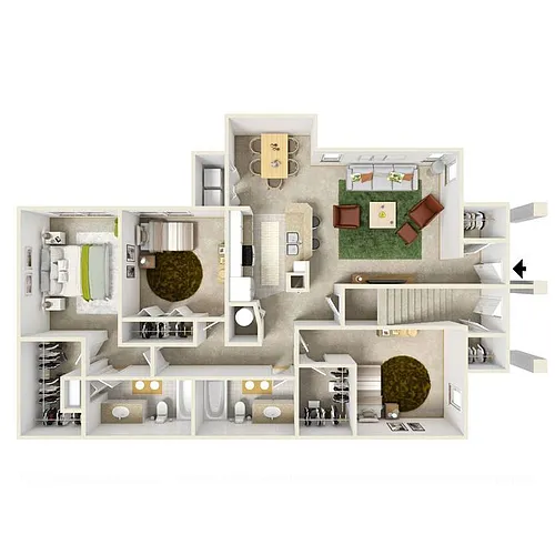 Floor plan Woodmont DN