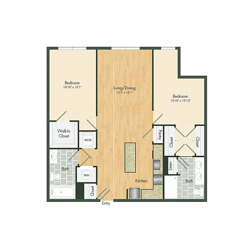 Floor plan B5B