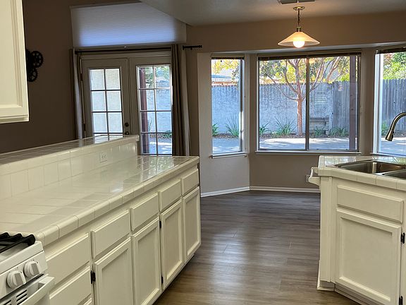 Dining area in background.