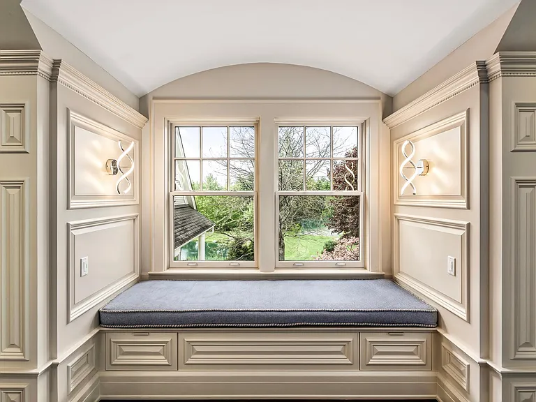 Luxury Master Suite with Daybed, Balcony, and Walk-In Closet