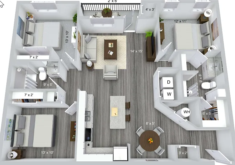 Founders Pointe Apartments — Photo 66