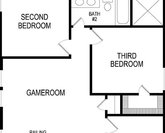 Collin F Second Floor Plan