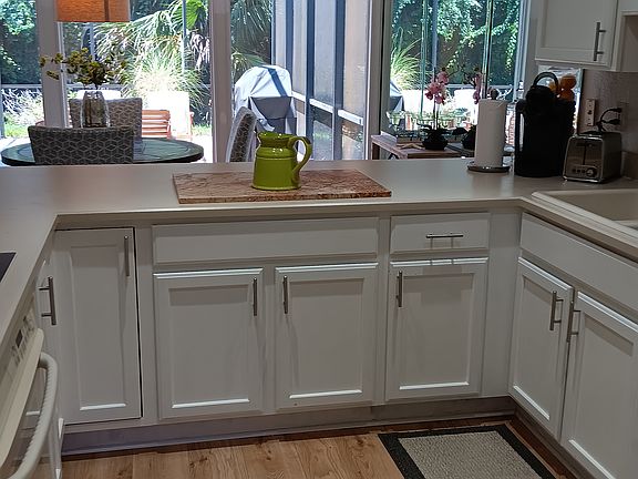 Kitchen Facing Dining Room & Patio