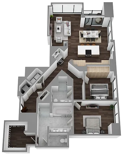 Floor plan R