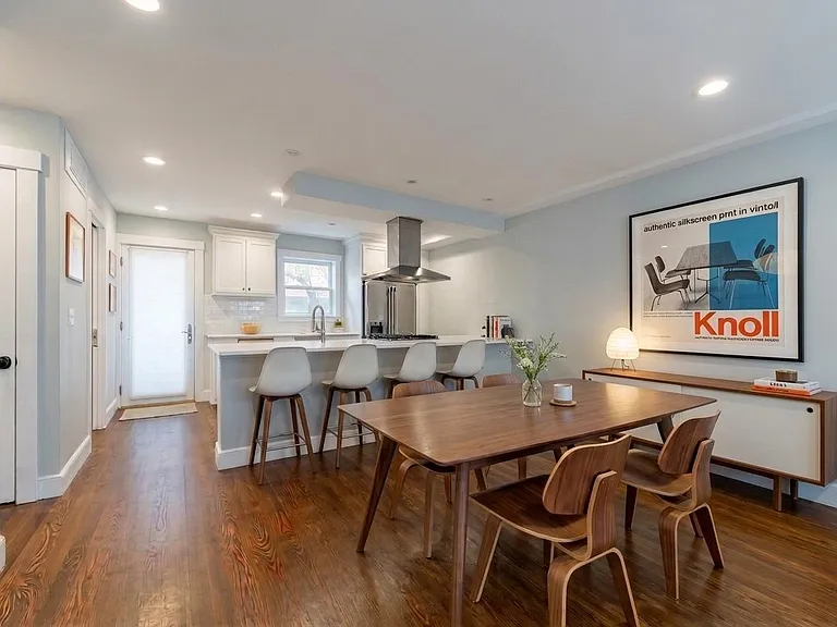 Dining/kitchen, 1st floor (staged)