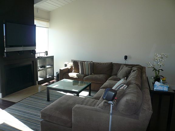 Living room & window blinds