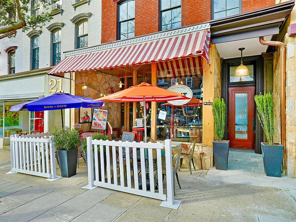 Welcome Home! Your new loft is above MINT, the only restaurant in downtown Tarrytown to be featured in the Michelin Guide.