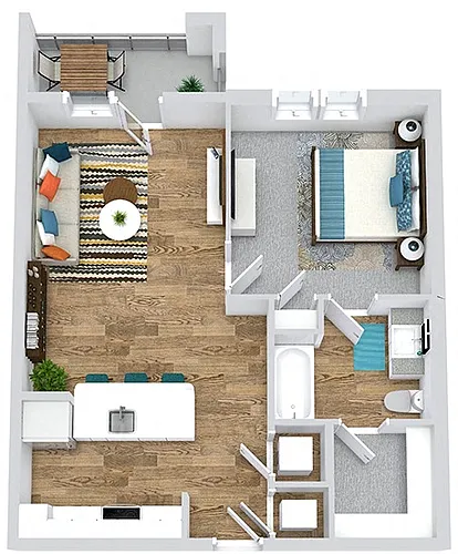Floor plan Shelby
