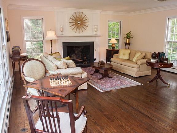 Living Room View to Fireplace