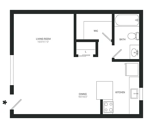 Floor plan Willow