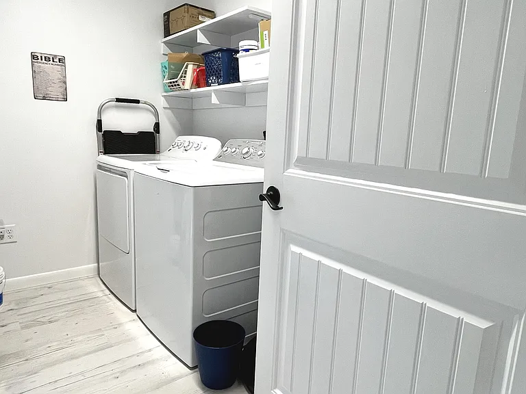 Need to freshen up the clothes or here for an extended stay? The laundry facilities makes for a convenient amenity.