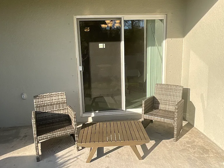 Back patio. It was screened in after this photo.