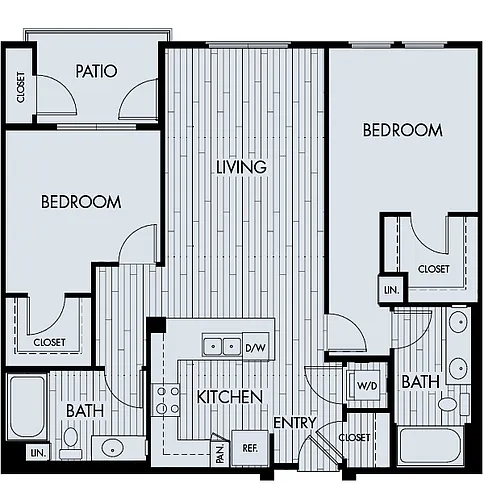 Floor plan Reata Plan 2B