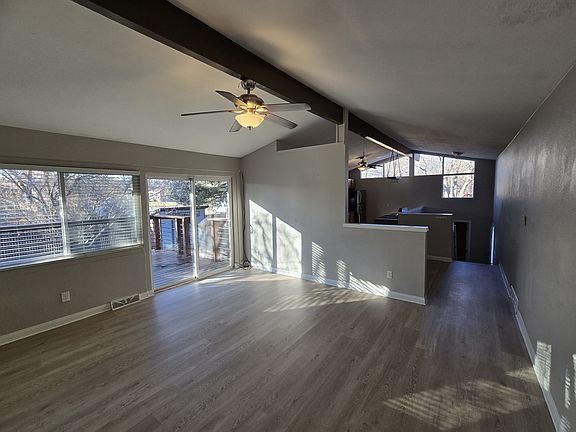Spacious living room with tons of natural light