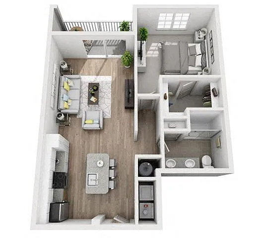 Floor plan The Serenity