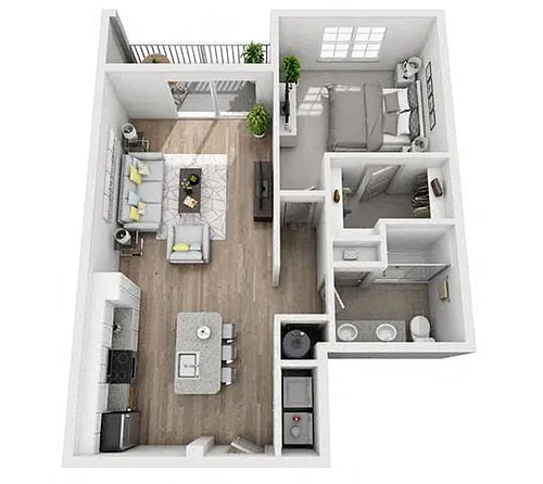 Floor plan The Serenity