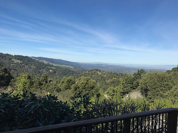 View from back of house 