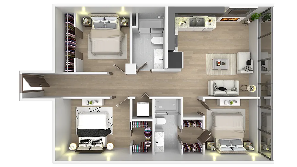 Floor plan C1