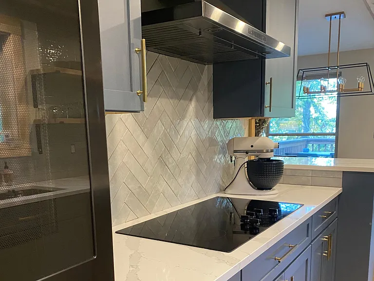 Kitchen Double Oven and Electric Stove