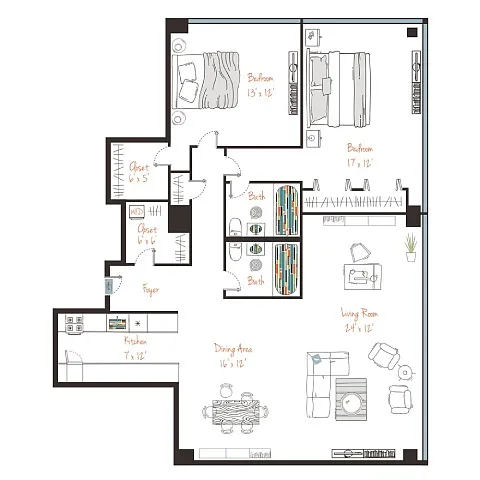 Floor plan C3p