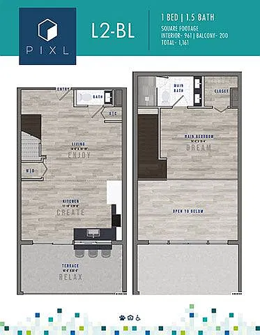 Floor plan L2-BL