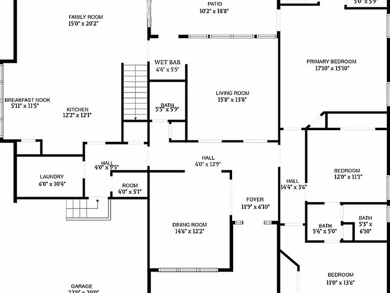 downstairs floorplan