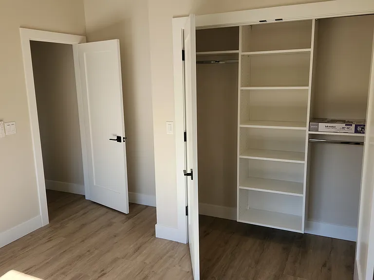 Bedroom 3 - Closet with Organizer Shelving