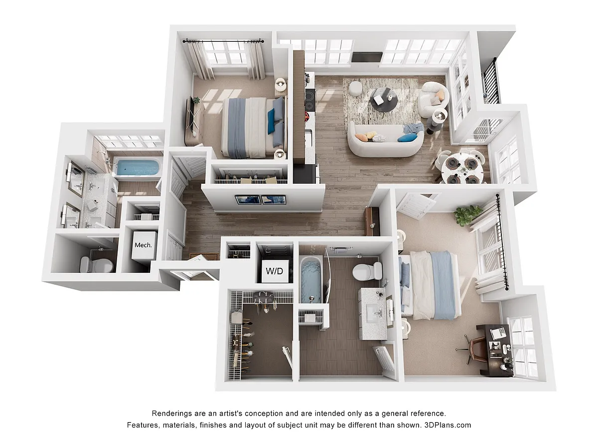 Floor plan 2G