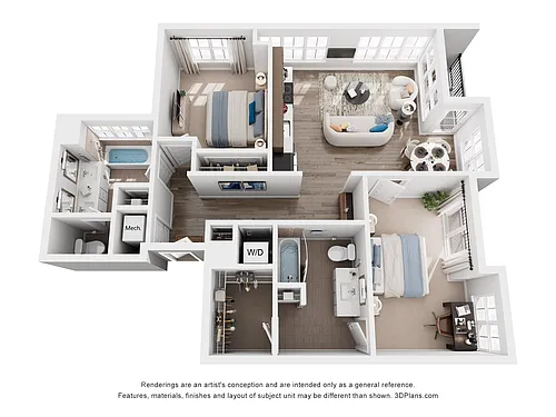 Floor plan 2G