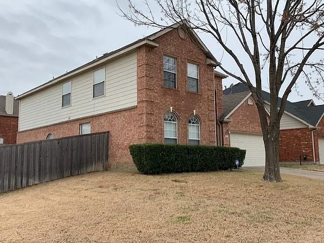 Side view of house
