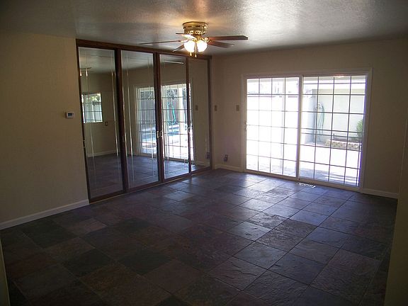 Family room with access to backyard