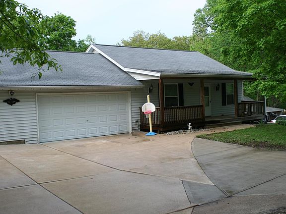 Attached 2-car garage