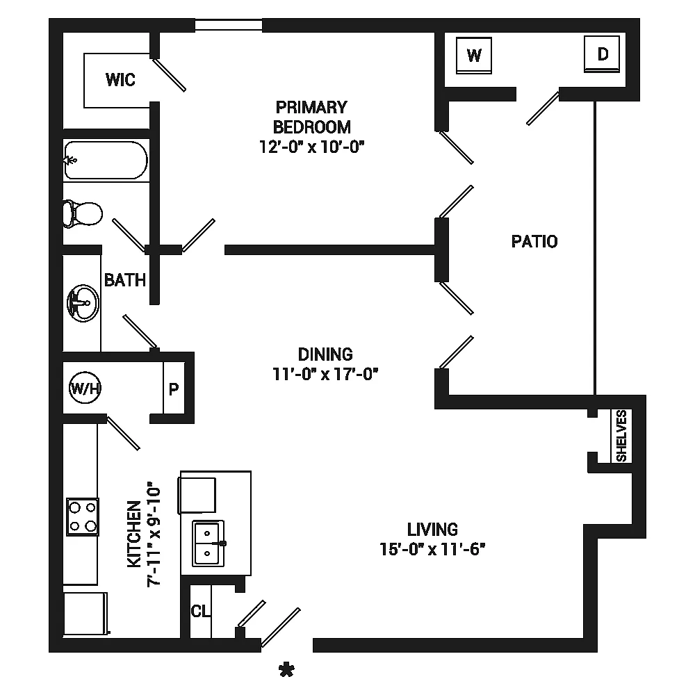 Floor plan A2