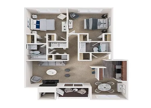 Floor plan The Bahamas