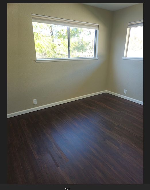 Hard floor bedroom