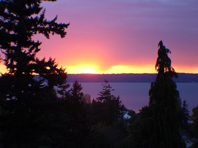 Sunset on Puget Sound