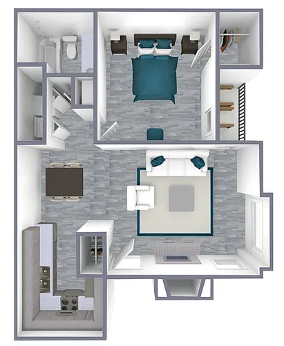 Floor plan A2 Silver
