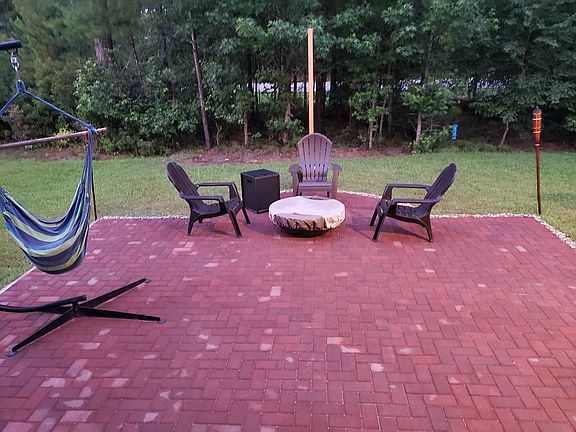Patio and fire Pit
