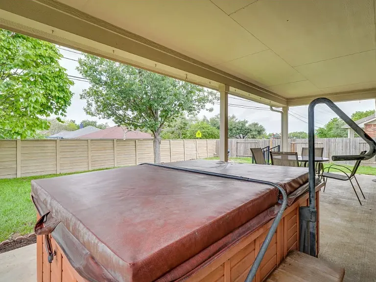 Backyard - Porch - Hot Tub